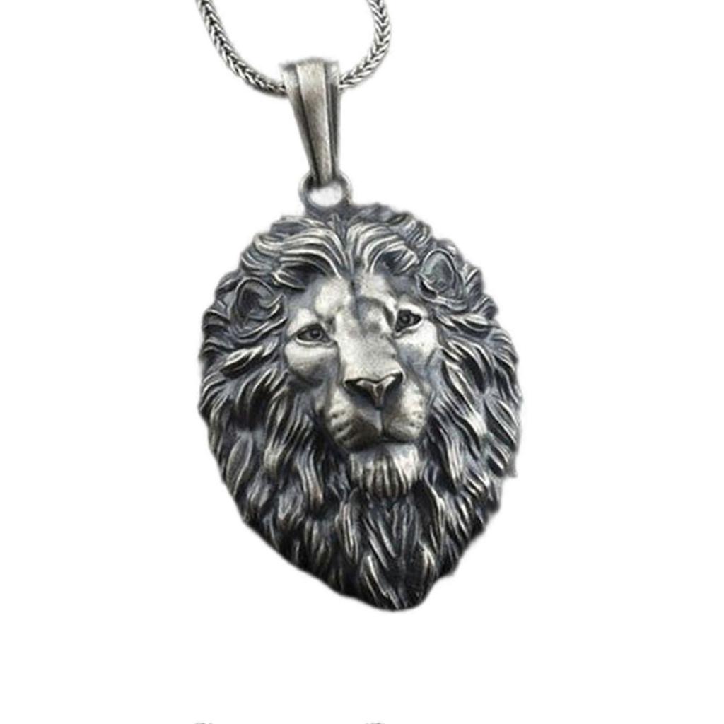Animal Head Shape Pendant Necklace Fashionable Polished Accessory For Dressing