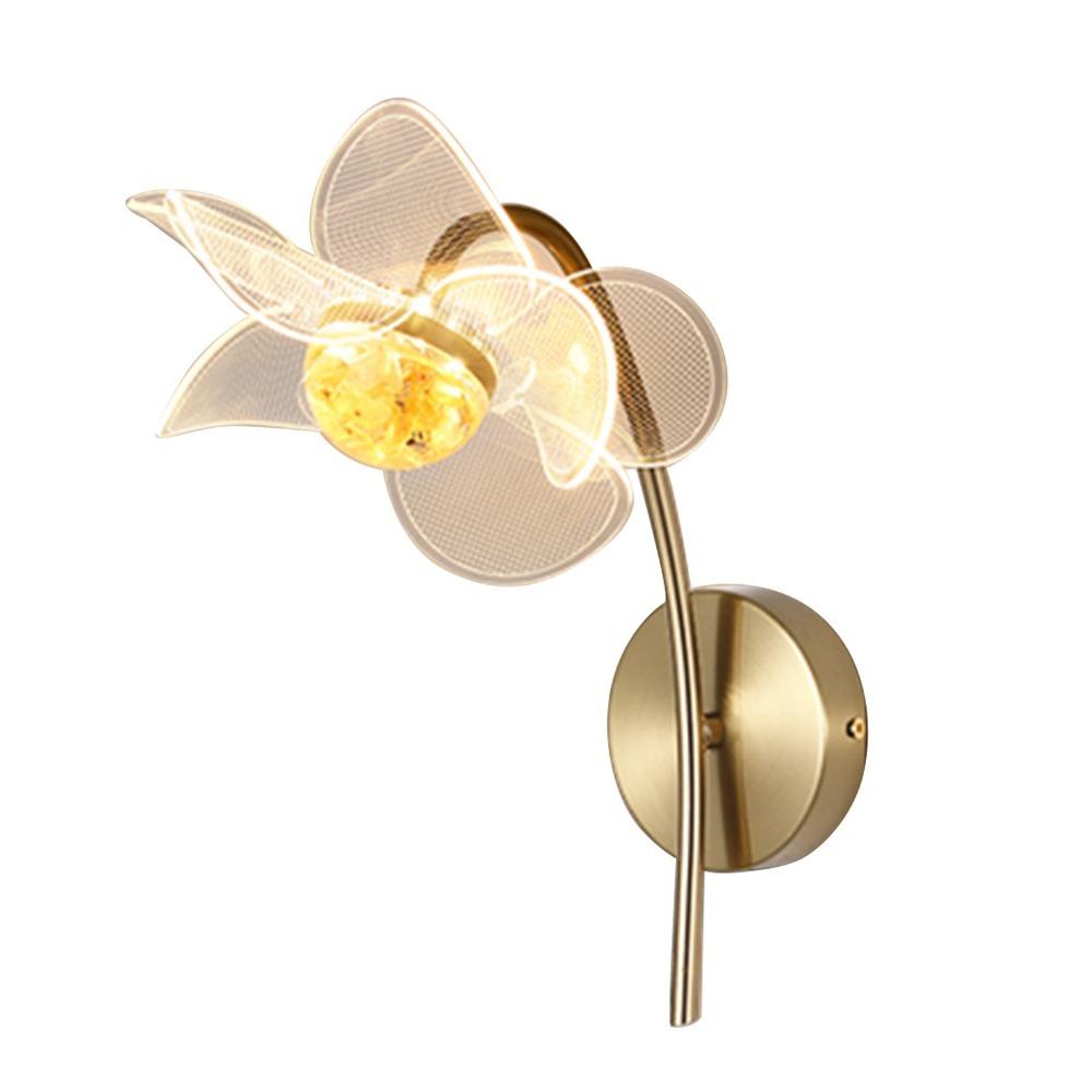 Flower Shaped Wall Mount Light 85-265V Sconce Modern Wall Sconce  Vanity Area