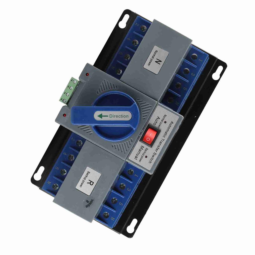 1pcs Mini 63A 4P Dual Power Automatic Transfer Switch