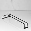 Carbon Steel Goblet Cup Hanger Easy Install Hanging Wine Glass Rack 27cm 34cm for Home Bar Kitchen Organization