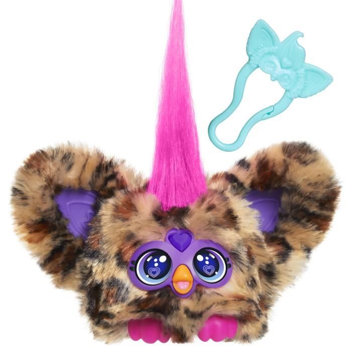 Furby Furblets Chee-Chee, Mini peluche électronique pour filles et garçons, plus de 45 sons, à partir de 6 ans, Hasbro