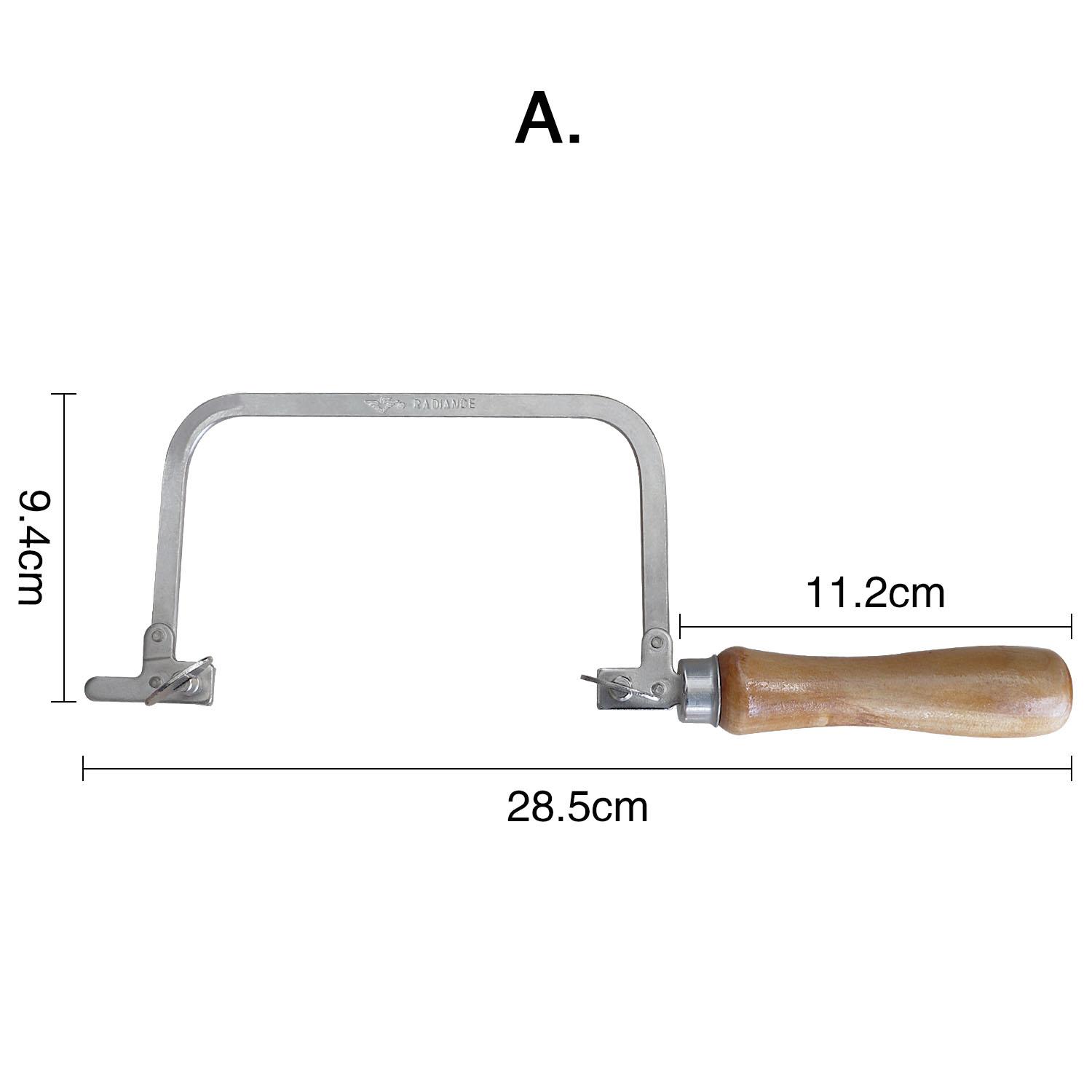 

Деревообрабатывающая пила, универсальные регулируемые ручные пилы, U-образная ножовка для лука своими руками, ручной садовый инструмент, пила для резки металлического хлеба с 2 лезвиями, пильное полотно