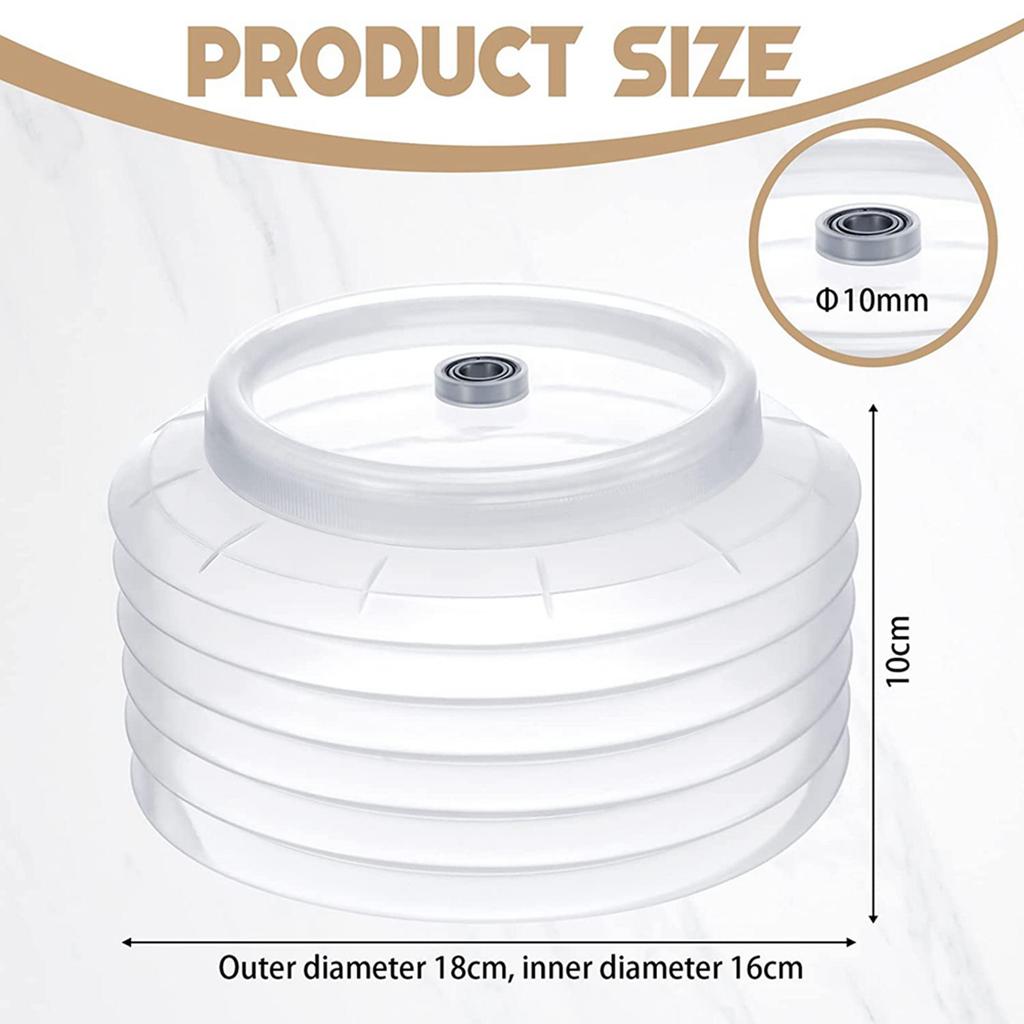 Premium-3X Clear Drill Dust Collector Hole Saw Dust Bowl Drill Dust Cover Easy Operate Drill Ash Bowl