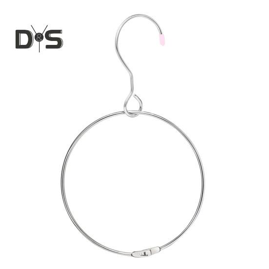 2Pcs Washi Tape Storage Organizers Multipurpose Easy Hanging Washi Tape Storage Ring with Large Hook Closet Organizer