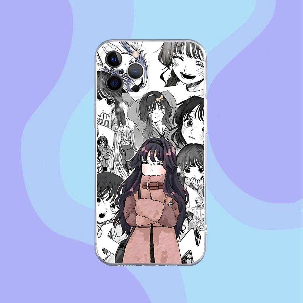 

Аниме чехол Kaoruko Waguri для iPhone 17,16,15,14,13,12,11 Pro,Max,Plus,X,XS,XR,SE4,E Mini Прозрачный Мягкий Чехол iPhone14PROMAX