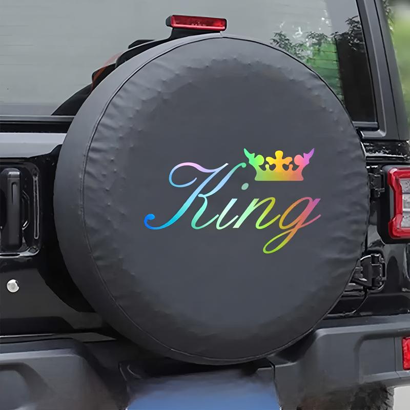 King Crown Decals And Bumper Creativeandfunny Stickers For Cartoon Fansandloverhigh Quality For Car Trucks Motorcycles And Laptops