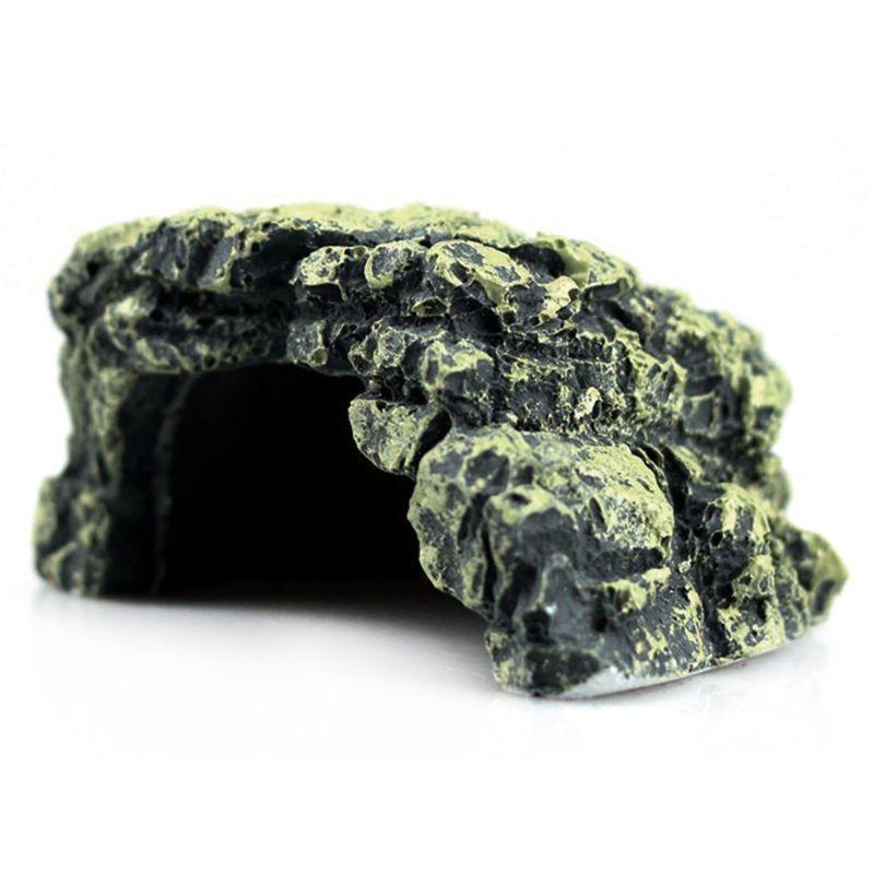 Versteck Höhle Aquarium Versteck Lebensraum Dekoration für Schildkröte Shelt