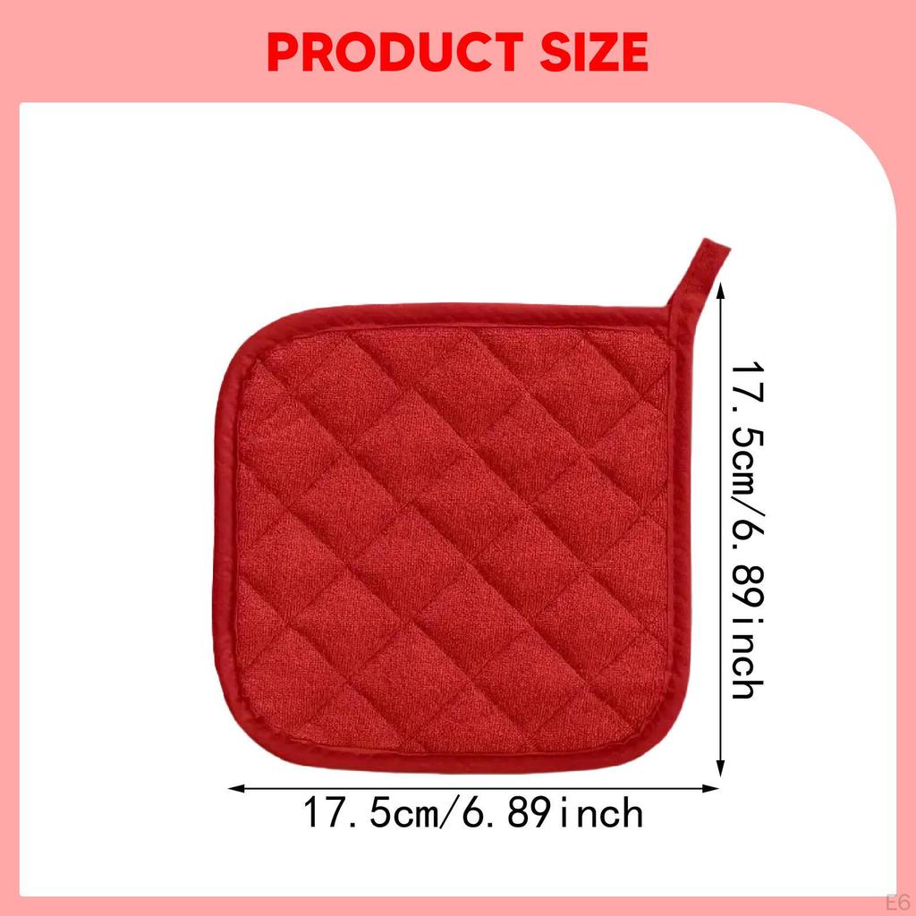 4 Kitchen Pads 6.89x6.89inch Trivet for Oven Use In Cooking And Baking