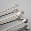 Ice Cubes Tongs Stainless Steel Cooking Tongs Kitchen Utensils For Snacks Sugar Sugar Dessert BBQ Buffet Serving Frying