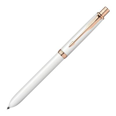 PARKER Multifunctionele Pen Sonnet Pearl PGT 3in1 Balpen 2 Kleuren en Mechanisch Potlood Geschenkdoos Echt Geïmporteerd Product 2183964 (Rood Zwart) &