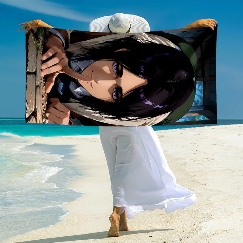Pieck Fashion Beach Towel: Ideal for Summer Adventures Soft, absorbent and quick drying suitable for swimming and bathing