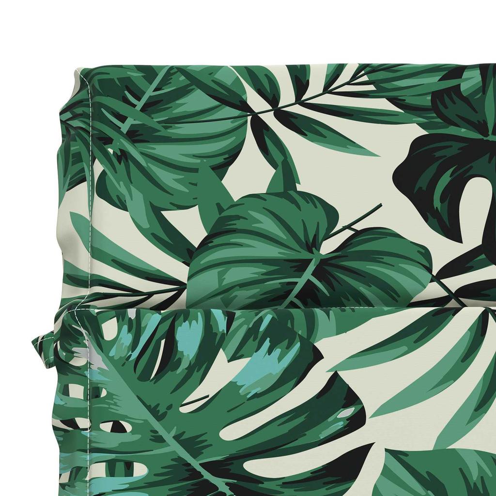 Sun Lounger Cushion GEMERT 100percent Polyester Leaf Pattern