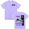Rapper Abraham Mateo Tour 2025 Graphic Tshirt Unisex Women Clothing Hip Hop High Quality Oversized Tshirts Short Sleeve Tee Shirt