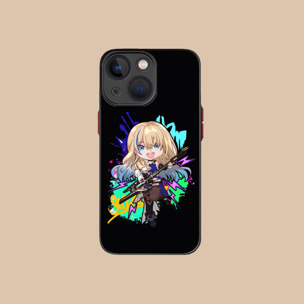 HSR Serval Silicone Mobile Phone Case for iPhone 17 16 15 14 13 12 11 X XR XS Air Pro Max Plus Mini Colorful Cover