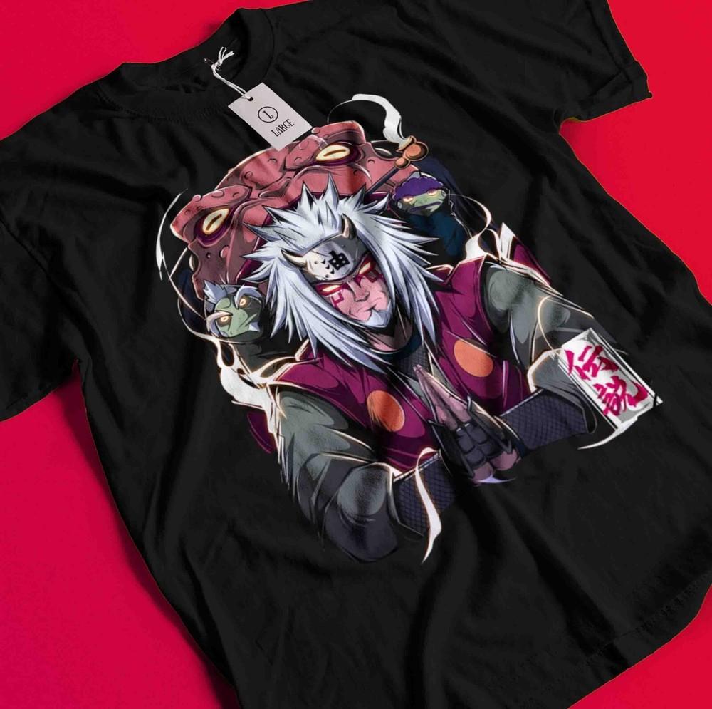 Jiraya Shirt Tsunade T-Shirt Naruto Tshirt Madara Kakashi Itachi Uchiha Rock Lee AA145
