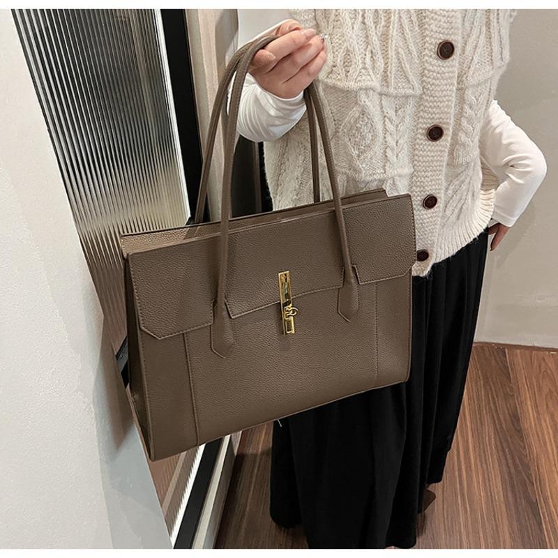 New shoulder large-capacity commuter bag, professional women's bag, computer bag, handbag, lightweight tote women's bag