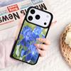 Irises Painting Phone Case For IPhone 17 16e 15 14 13 12 11 Pro Max Air Mini Soft Protective Cover