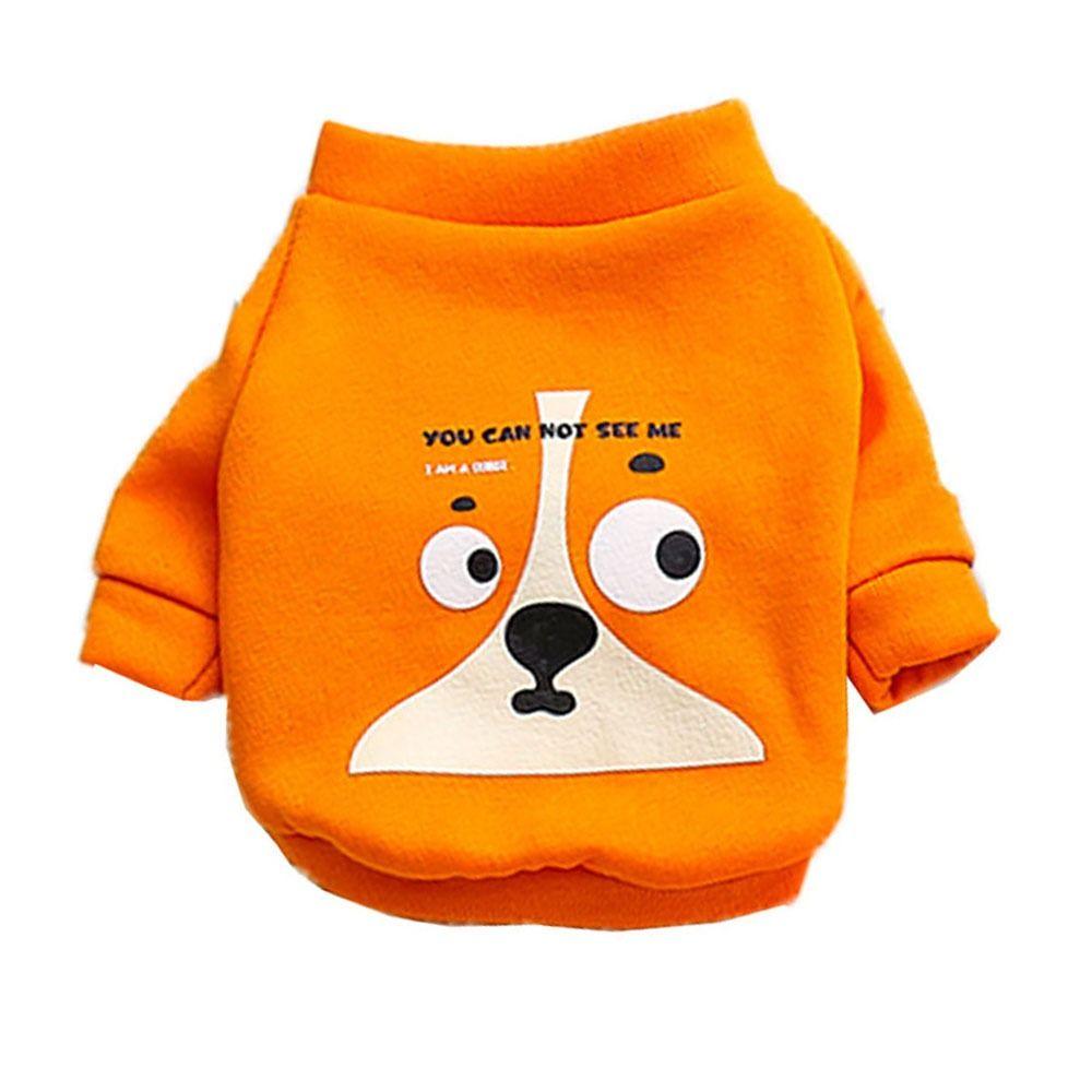 

Пуловер для питомца разных размеров, зимняя теплая одежда для питомца, высококачественные топы-утеплители для питомца L жёлтый
