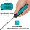 Magnetic Precision Screwdriver Tool Set with Phillips and Flat Head Magnetic Tips Non-Slip Handle for Home Repair,Improvement