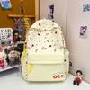 Spring New Schoolbag Korean Ins High Value Primary and Secondary School Students Light Backpack Fresh and Sweet Soft Girl Backpack