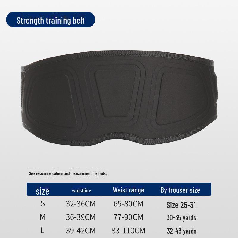 Unisexový fitness vzpěračský opasek na dřepy, mrtvé tahy, bench press a podporu pasu.