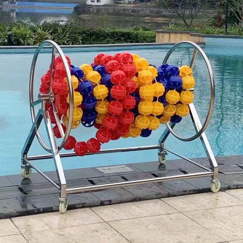 KinetiWter Hexagonal Swimming Pool Lane Line