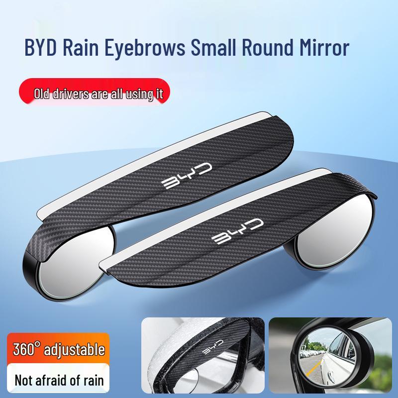 BYD Dolphin Seagull Qin Tang Yuan Song Han Pro/Plus Rearview Mirror with Rain Cover & Small Mirror