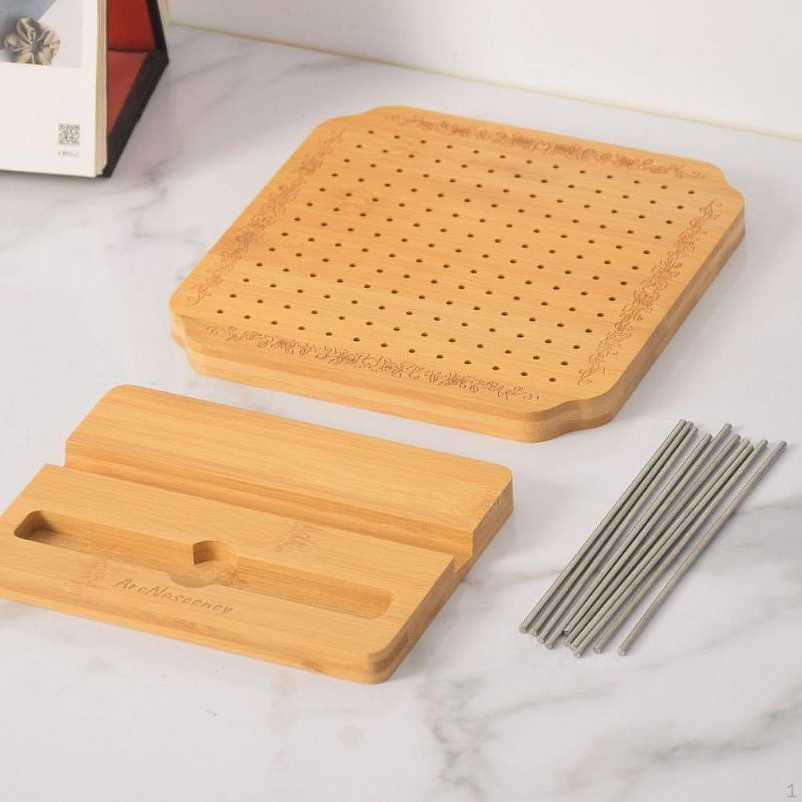 

Crochet Blocking Board Pegboard for Wood Crocheting Supplies Knitting