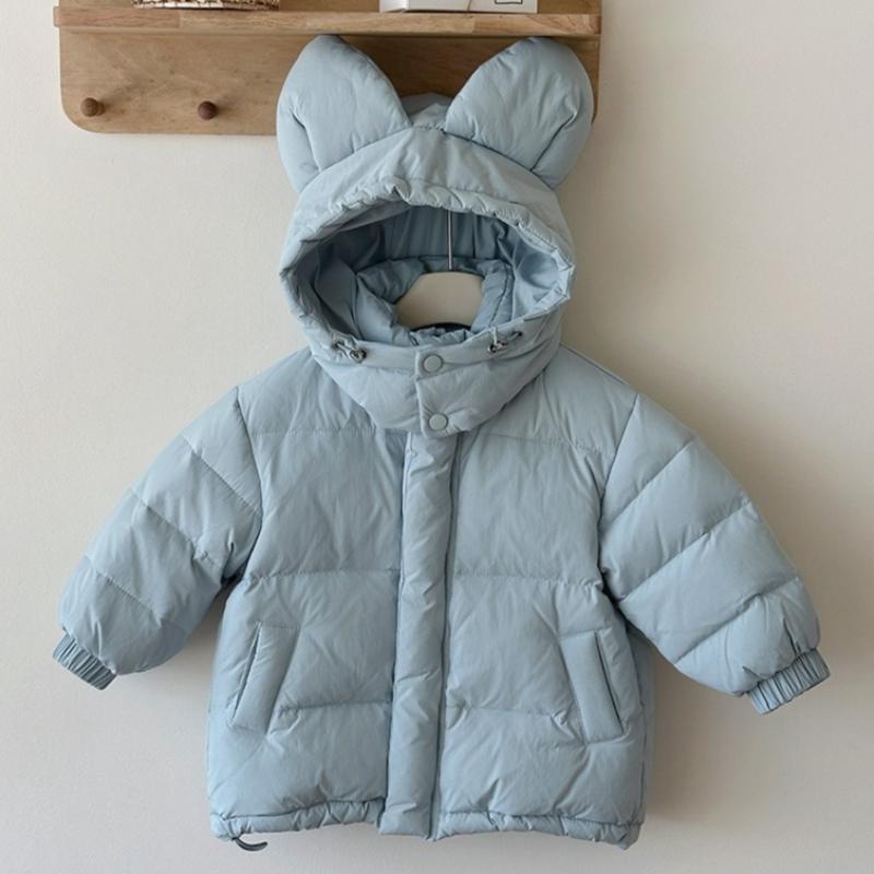 Children's Autumn and Winter Thick Warm Cold-proof Clothing Winter Children's Clothing Hooded Jacket