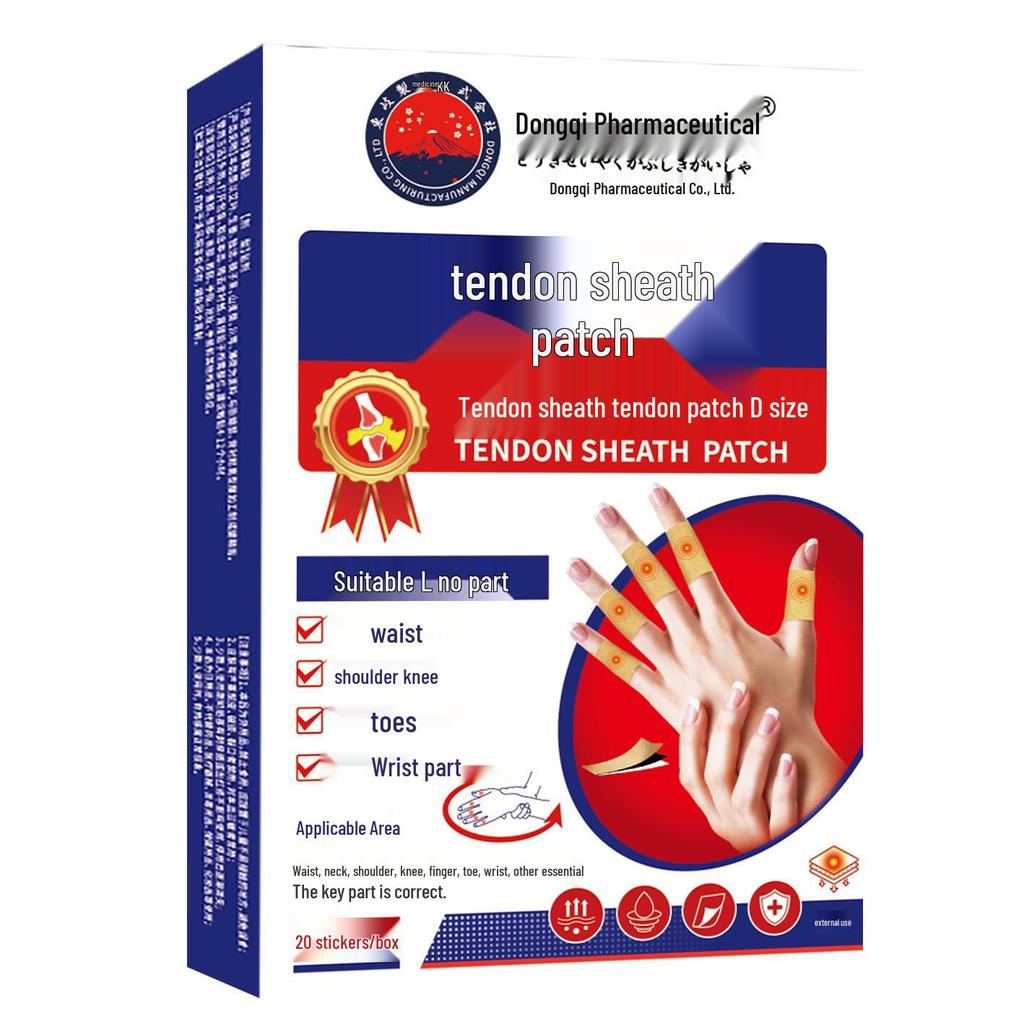 Premium Hong Kong Tenosynovitis Moxibustion Patch for Thumb, Wrist, and Elbow Pain