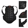 Professional Motorcycle Back Protector for Spine Safety with Comfortable Foam Backing and Adjustable Waist Strap