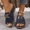 Mode Été 2025 Nouvelles Pantoufles pour Femmes Sandales Plates Décontractées Tendance 2025 Chaussures Slingback Femme Plateforme Compensée Sport Pantoufles Slides Femmes