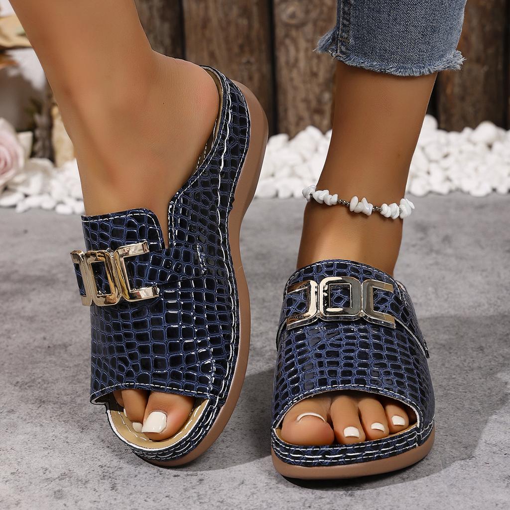Mode Été 2025 Nouvelles Pantoufles pour Femmes Sandales Plates Décontractées Tendance 2025 Chaussures Slingback Femme Plateforme Compensée Sport Pantoufles Slides Femmes
