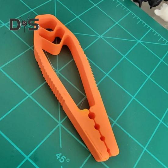 1 buc/2 buc Suport de unghii pentru bătut cu ciocanul Instrument de fixare din plastic pentru unghii Clește auxiliar anti-zdrobire a degetelor Consumabile pentru prelucrarea lemnului