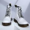 Couple Short Boots Martin Boots Men'S Fleece Men'S Shoes 8-Hole Retro Boots