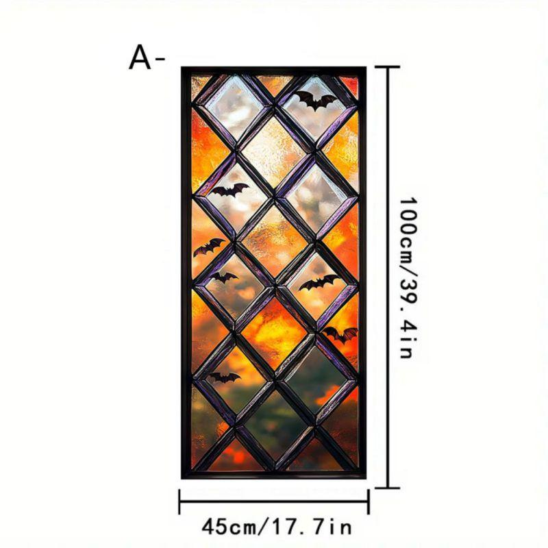 

45*100cm Minimalist Diamond Pattern Translucent Window Film