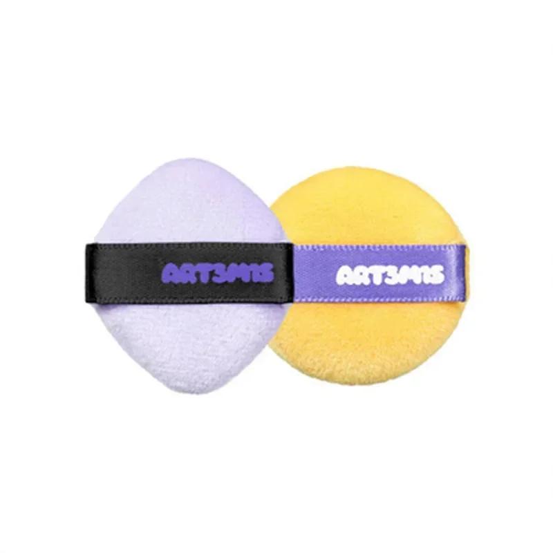 ART3M1S Powder Puff Flocking large double-sided Pai Ling sister small fingers Hey Hey Black Dun Dun Setting Tools