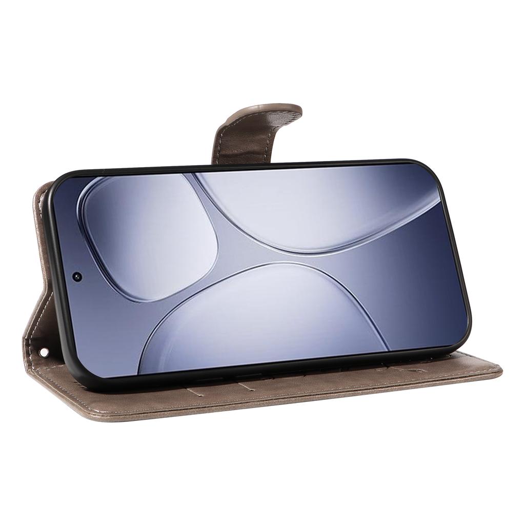 For Xiaomi Redmi K70 Ultra PU Leather Cases Flower Pattern Wallet Stand Phone Cover with Strap