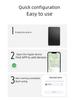 Plastic Card Type Smart Anti-Lost Finder - FindMy Global Locator Replacement for AirTag