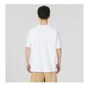 Nike Solid Color Logo Print Crew Neck Pullover Short Sleeve T-Shirt With Drop Shoulder Men Tops White FB9804-100