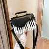 Bolsa de ombro feminina design de piano coreano bolsa mensageiro de couro pu bolsa fashion corssbody bolsa de bolso pacote de moedas