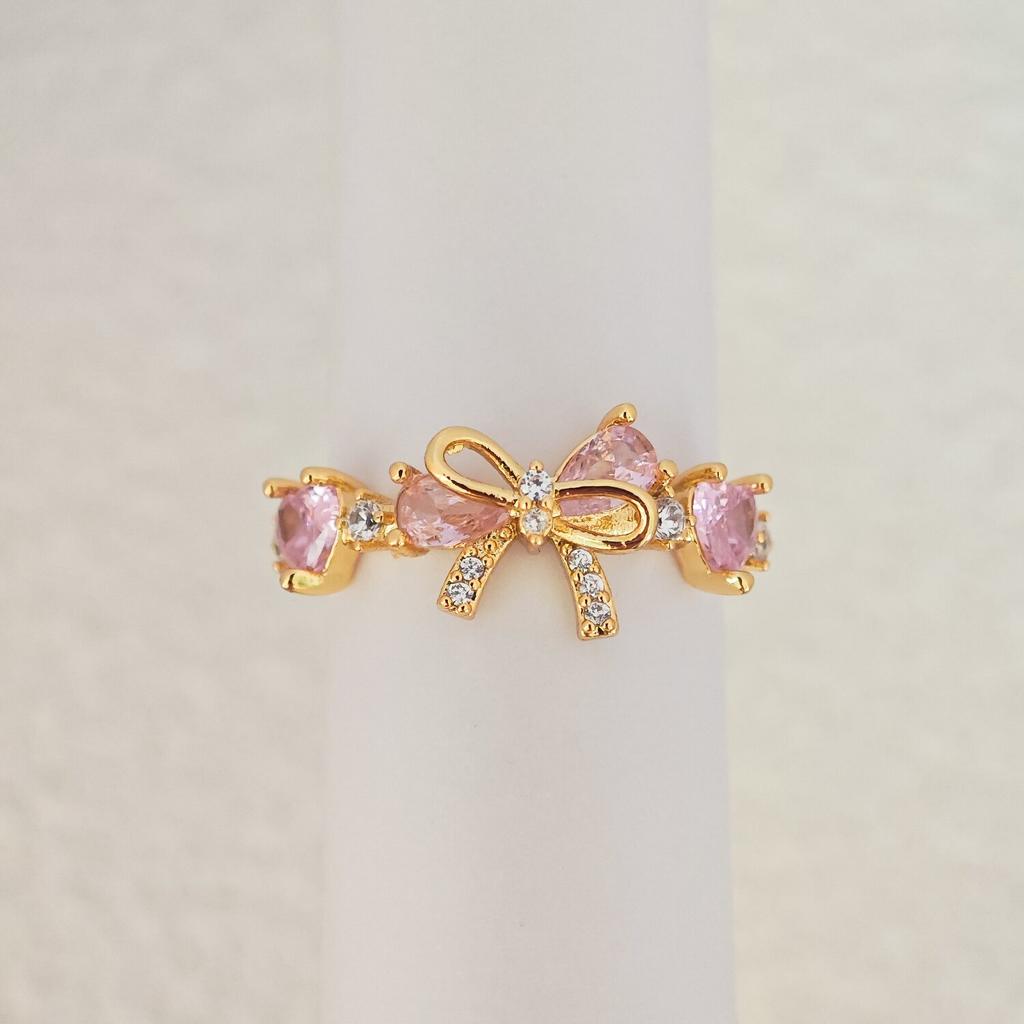 New Cute Colorful Zircon Flower Ring For Women Girl Fashion Vintage Zircon Adjustable Rings Jewelry Gift