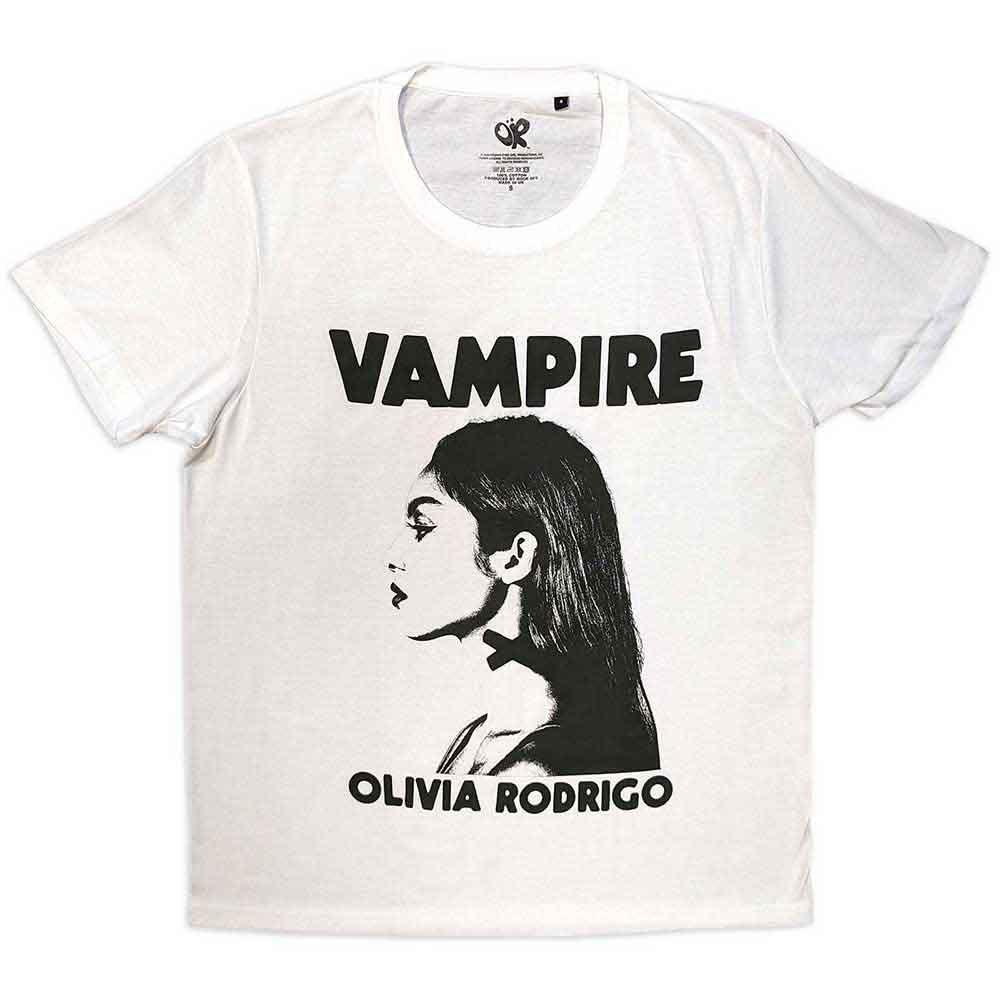 Men s Olivia Rodrigo Vampire T-shirt Large White L