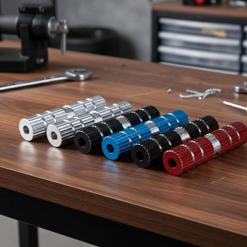 High Hardness Bike Foot Rest Pegs Anti-Slip Bicycle Foot Pegs Axle Pedals Bike Pedals  BMX Biking