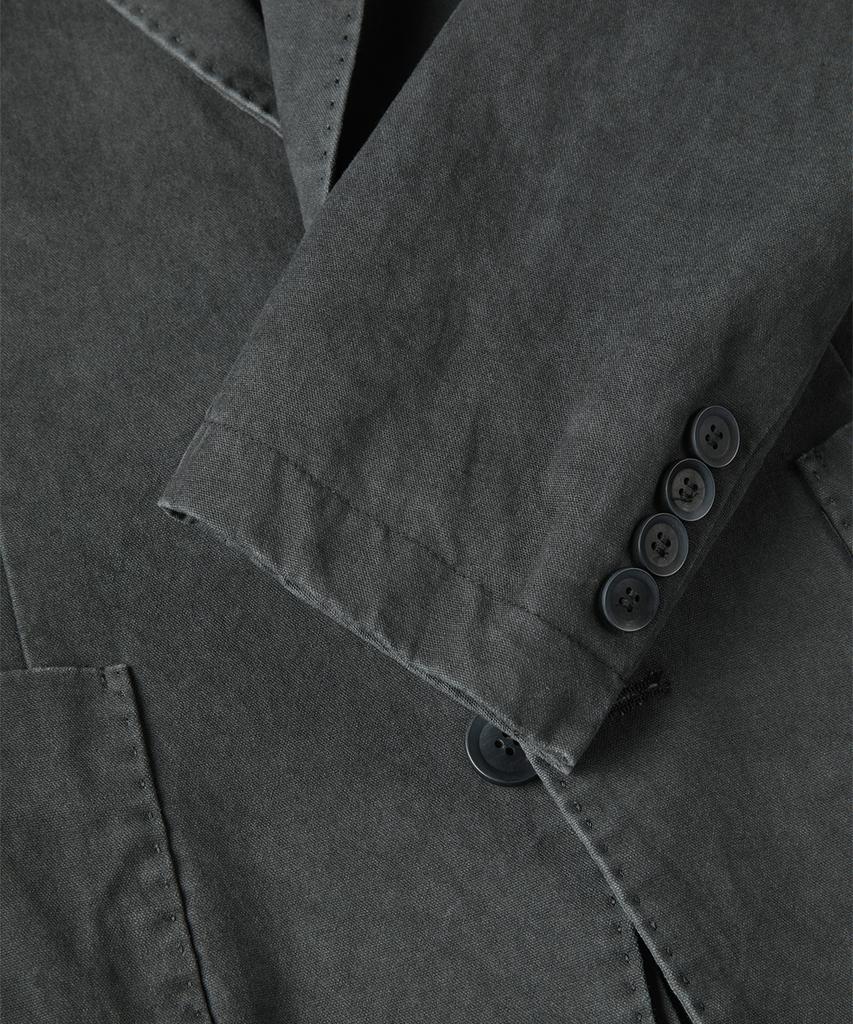 Panicale Charcoal Washed Cotton Jacket
