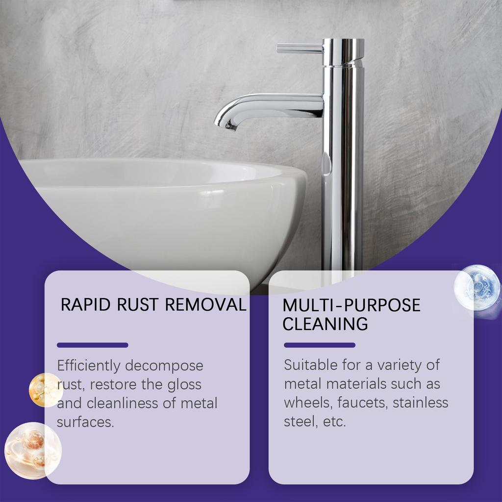 Car Rust Remover Auto Parts Maintenance Agent Metal Rust Remover Multifunctional Automotive WheelRefurbishing Corrosion Spray