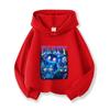 2025 Witcher Team New Children's Fashion Street Style Hoodie Casual Versatile Cartoon Printed Girls' Hoodie Sportswear