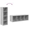 Hanging Cabinet Grey Sonoma 30 x 29.5 x 100 cm Particleboard