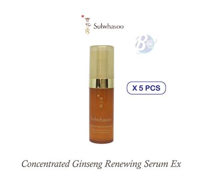 Sulwhasoo Concentrated Ginseng Renewing Serum EX 5ml X 5pcs