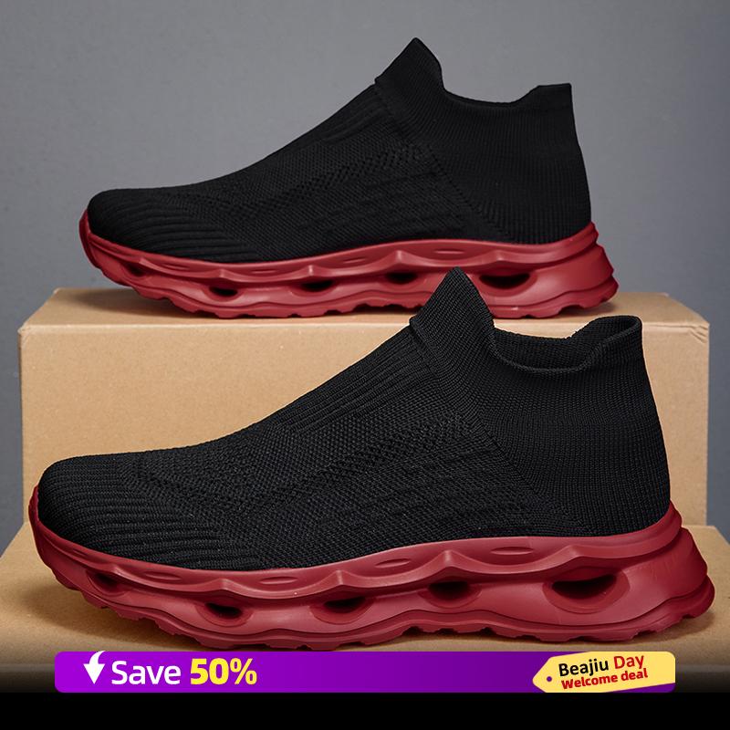 

Чоловічі черевики Сітчаста тканина Високий верх Марафонські спортивні кросівки для бігу Дихаючі Легкі Зручні Атлетичні Нековзні Кросівки 36-48 48